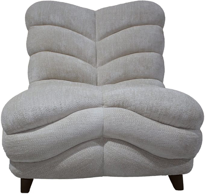 PTMD Medina Beige Fauteuil Curved