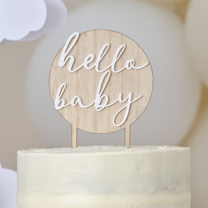 Ginger Ray - Taarttopper Hello Baby