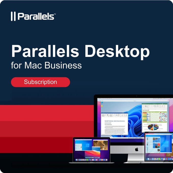 Parallels Desktop for Mac Business Subscription 1 Jaar Nieuwe Aankoop 1 - 25 licenties