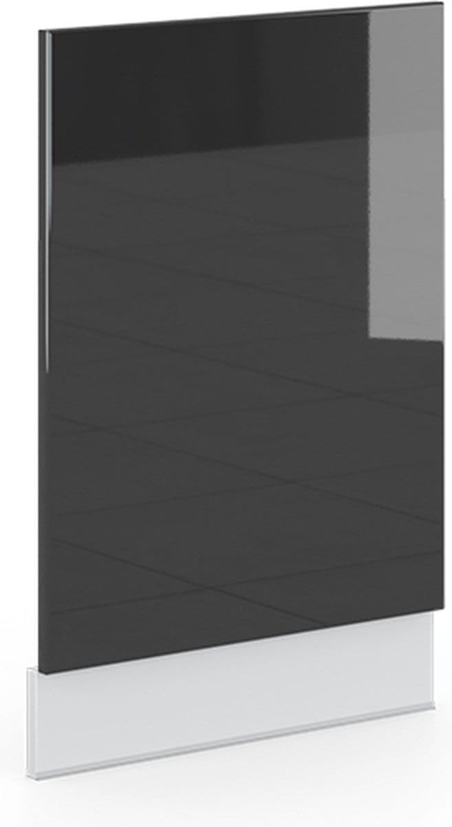 Vicco Fame-Line Frontpaneel – 45 cm, WB Marmer Antraciet Hoogglans