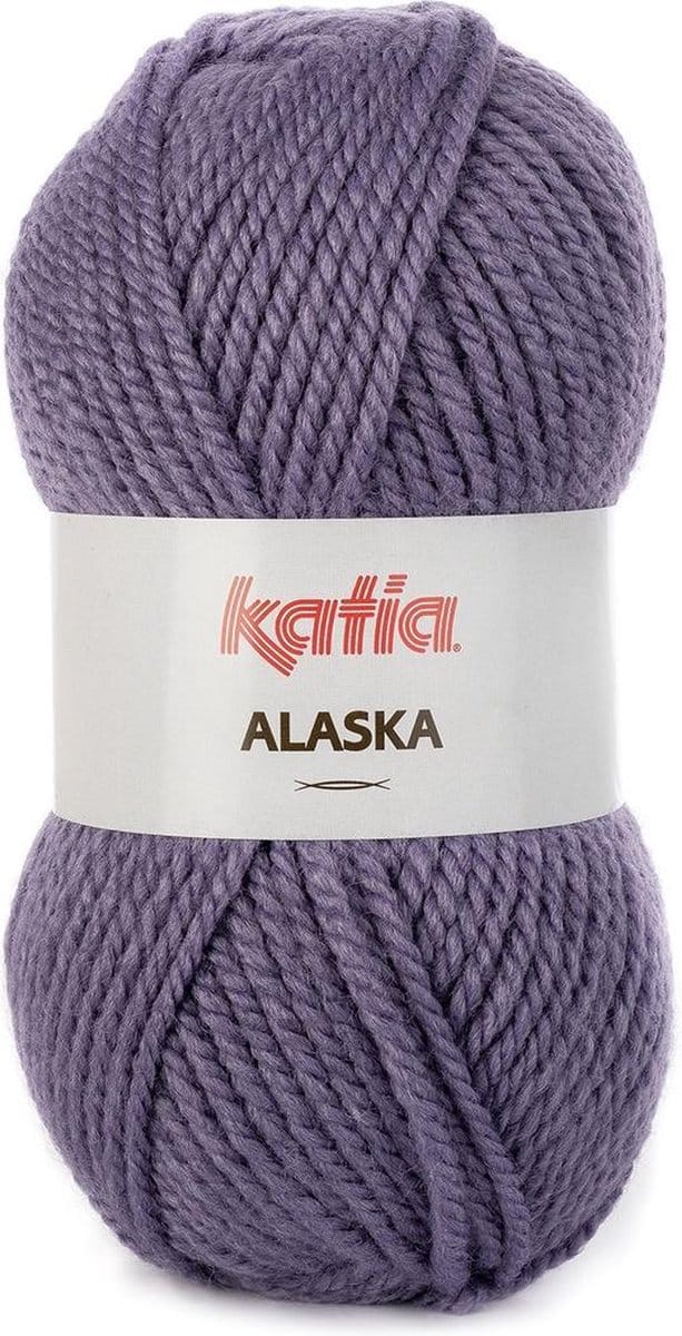 Katia Alaska - 52 lila - Acryl Garen