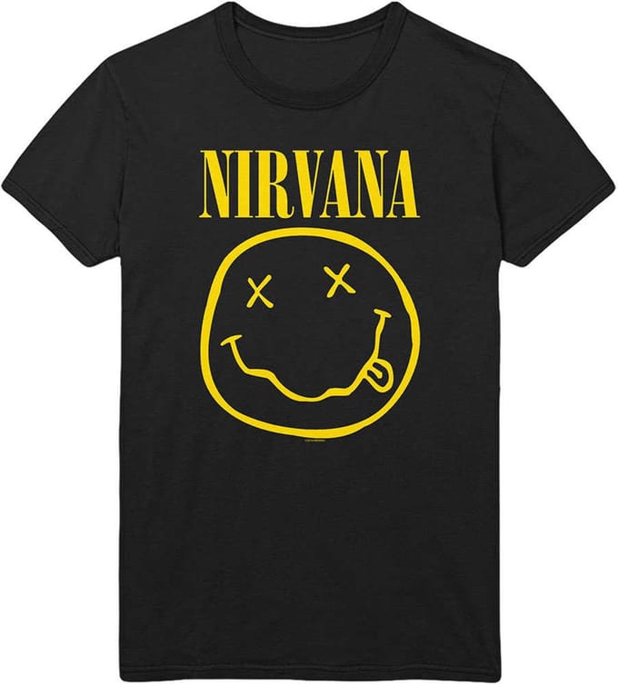 Nirvana - Flower Sniffin Heren T-shirt - 3XL - Zwart