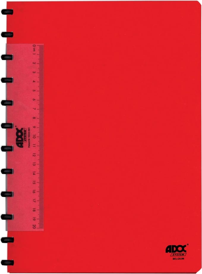 Schrift adoc classic a4 ruit 5x5mm 144pag 90gr ass | 10 stuks
