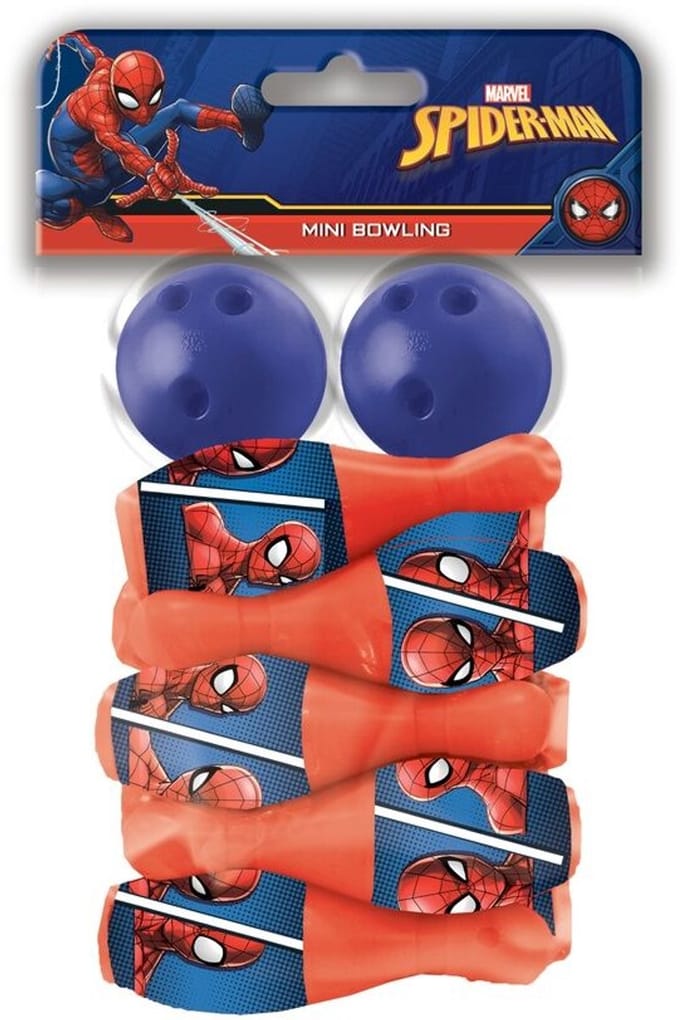 Mini Bowlingset Spiderman – Marvel | 16x25 cm