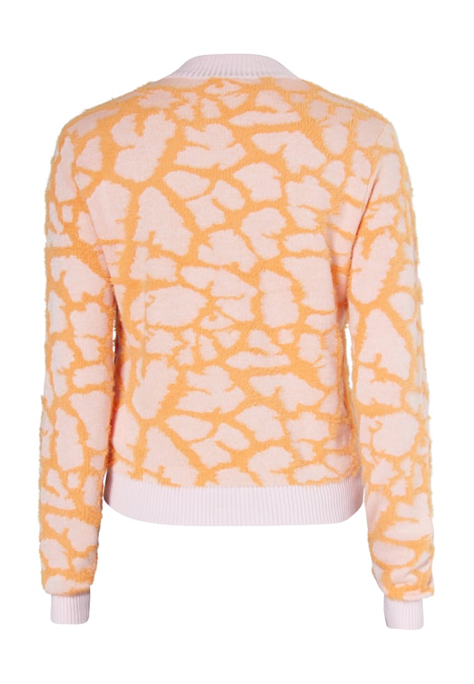 Mymo Jumper Dames oranje roze