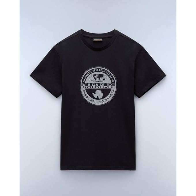 Napapijri S-Bollo Heren Korte Mouwen Graphic Print T-Shirt