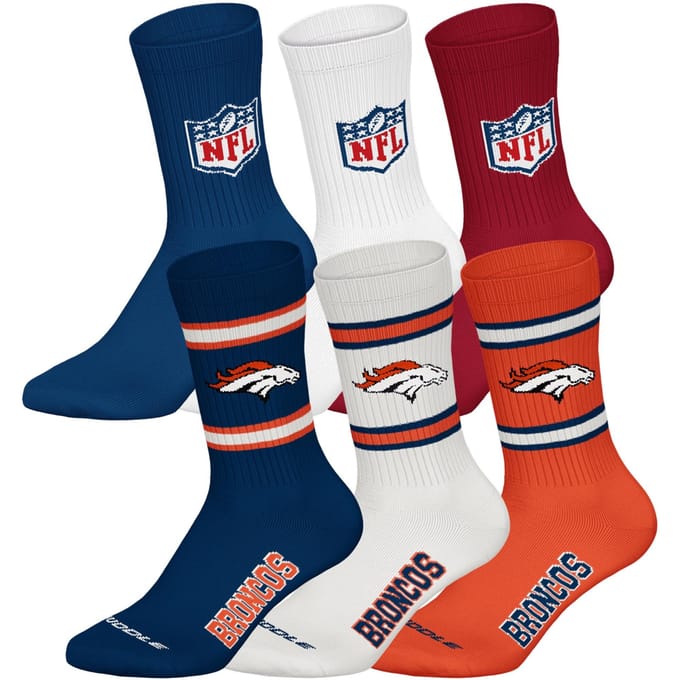NFL Sokken NFL 6Pack Crew Socks Set van 6