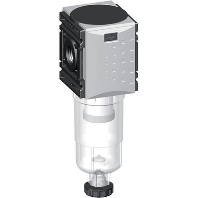 Microfilter 0.01micron G1/4'' 190l/min Auto Metal Futura 0