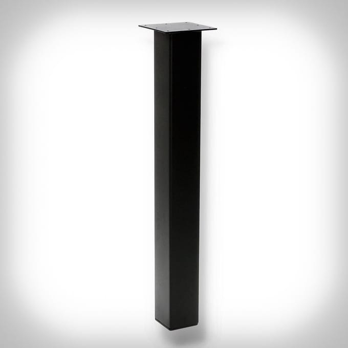 Seart Group - Stalen Tafelpoot - 71 cm - Zwart - Poedercoating