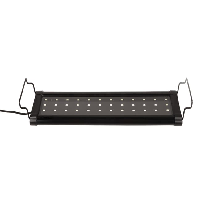 LED Aquariumlamp Volledig Spectrum 3 Modi Aquariumlamp met Uitschuifbare Beugel voor Zoetwateraquarium gray