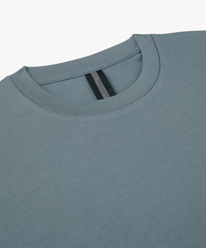 Profuomo T-shirt Oversized Grey Blue  XL