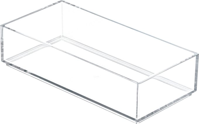 iDesign - Clarity Organiser - Kunststof - Transparant