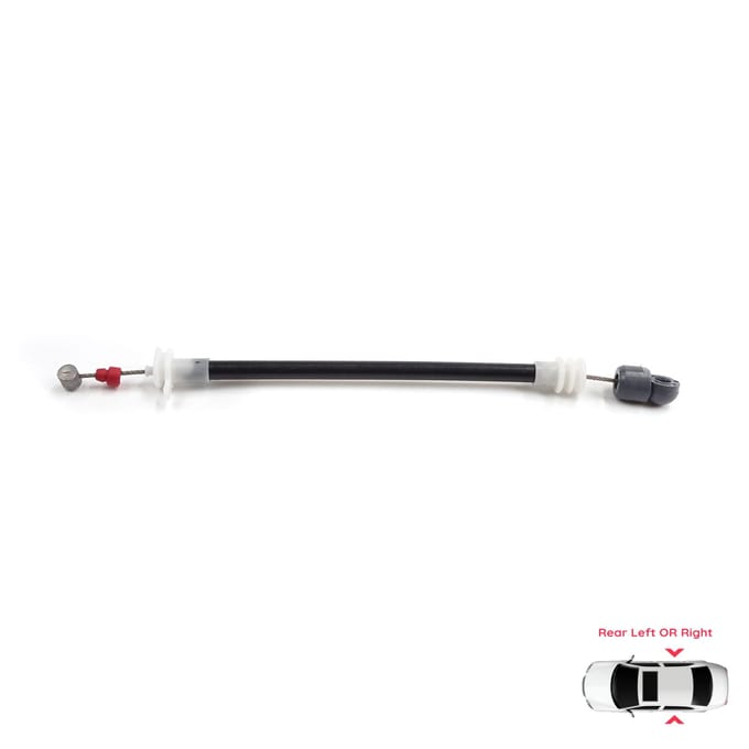 BDP1567 Buitenste Handgreephouder Achterdeur Ontgrendelingskabel 220 mm Voor BMW X5 E53 2000-2006 51228243635 51228243636