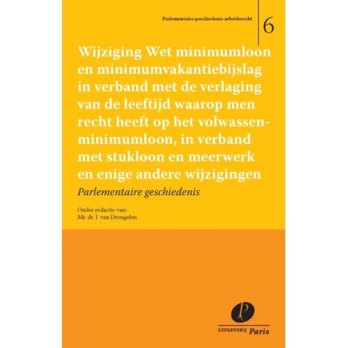 Wijziging Wet Minimumloon En Minimumvakantiebijsla G In Verband Met De Verlaging Van De Leeftijd