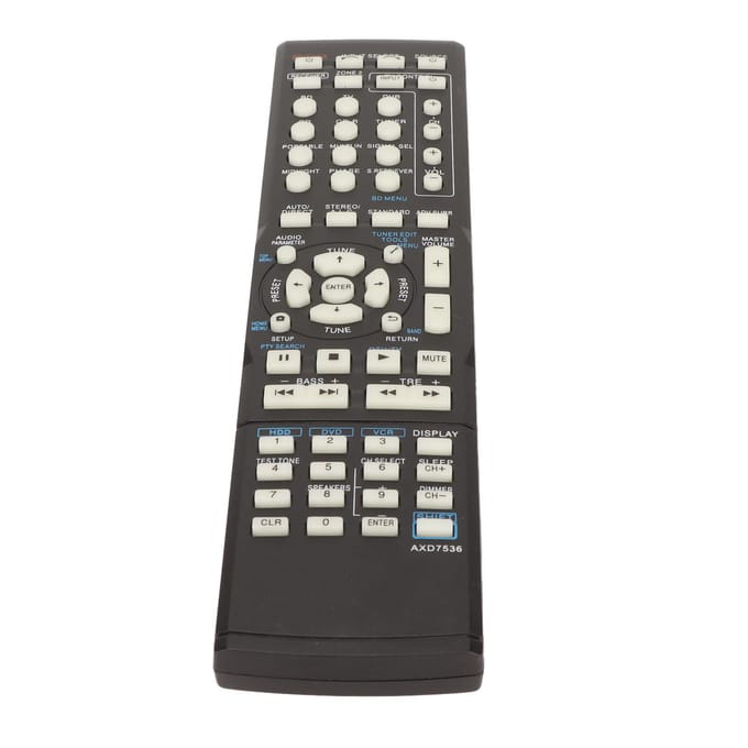 AV-receiver Afstandsbediening Vervanging voor Pioneer VSX 423 K AXD7517 AXD7621 AXD7536 AXD7501 white