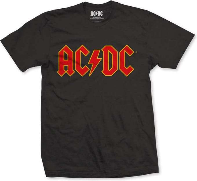 AC/DC - Logo Heren T-shirt - 3XL - Zwart
