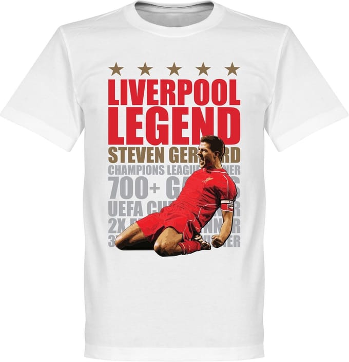 Steven Gerrard Legend T-Shirt - M