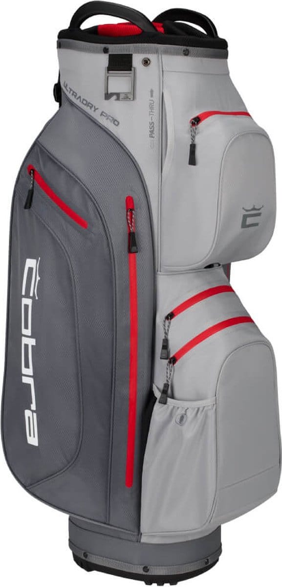 Cobra UltraDry Pro Waterproof Cartbag - Grijs Rood