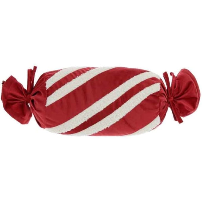 Unique Living - Sierkussen Candy Red - 31x31x14cm