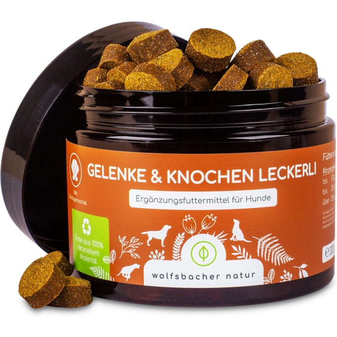 300g Wolfsbacher Nature Joints & Bot traktaties hondensnacks
