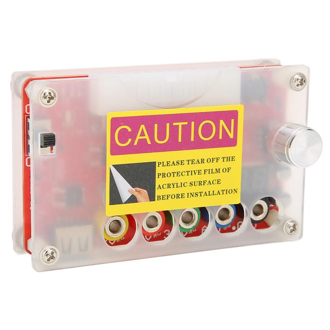Stroomverdeelbord ADJ Instelbare Spanning Knop Aanraakschakelaar ATX Stroom Splitter Bord