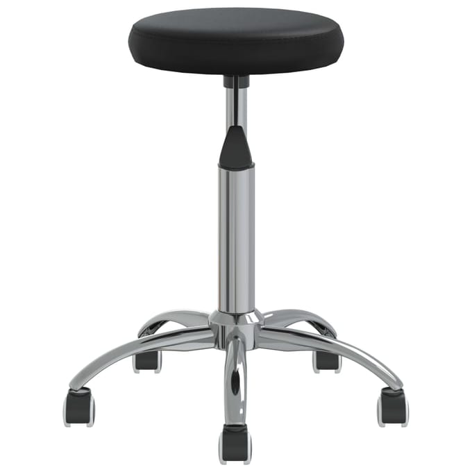 vidaXL - Massagekruk - kunstleer - zwart