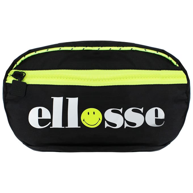 Ellesse Piollo Heren Zwart/Groen heuptas