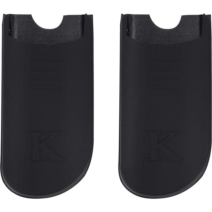 2 Stuks Comfortabele Saxofoon Duimvingersteun Kussentjes voor Sopraan Alt Tenor Sax black