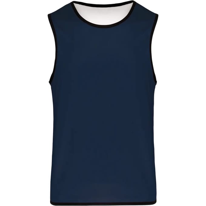 SportOvergooier Unisex S/M Proact Sporty Navy / White 100% Polyester