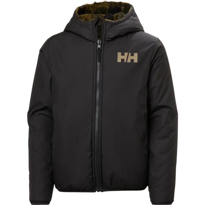 Helly Hansen Champ Reverisble Jas Zwart 9 Years Kinderen