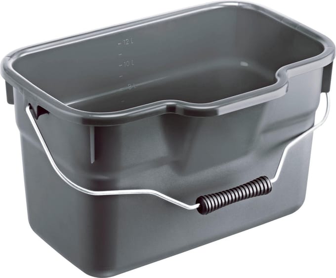 Rotho 17527 12l Rechthoekig Polypropyleen (PP) Antraciet wasmand