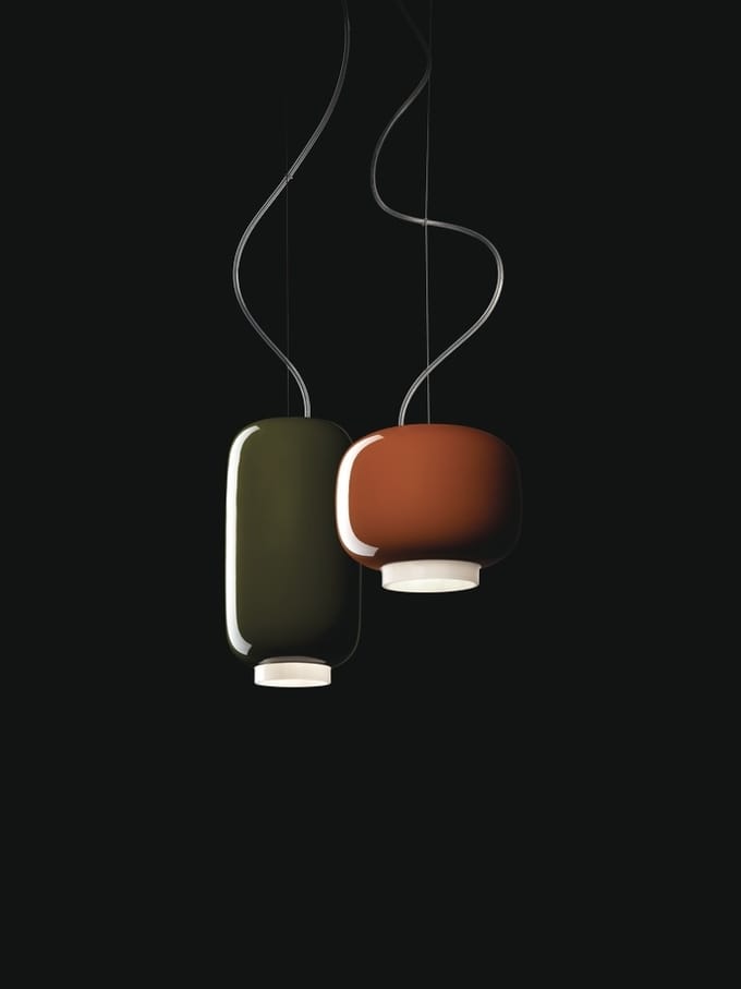 Foscarini - Chouchin LED Hanglamp - groen - dimbaar