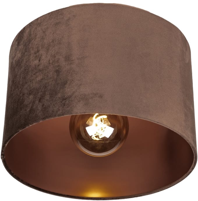 Lumidora Plafondlamp 31700 - Plafonniere - CHARLOTTE - E27 - Bruin - Metaal - ⌀ 40 cm