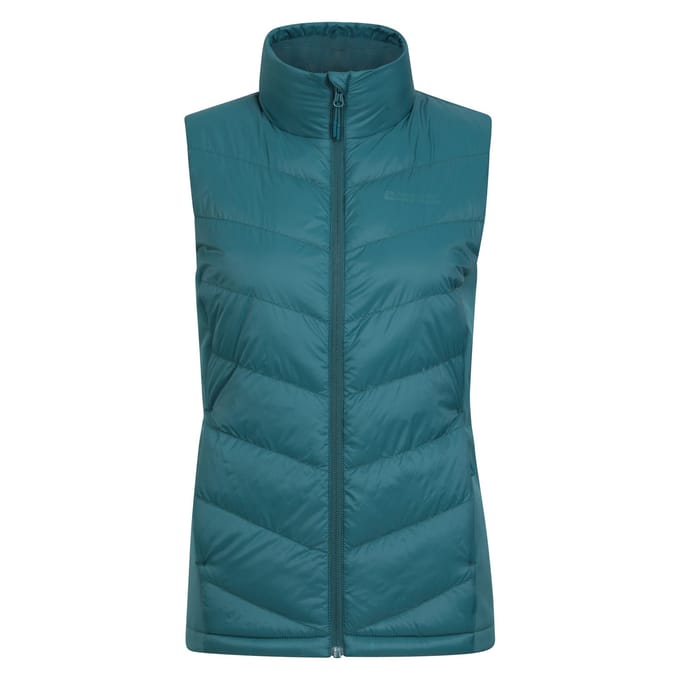 Mountain Warehouse Dames/Dames Turbine Hybride Gilet (Teal)