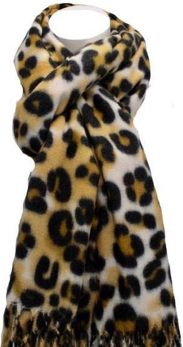 Tijger Sjaal Dames Sjaal Met Camouflage Print
