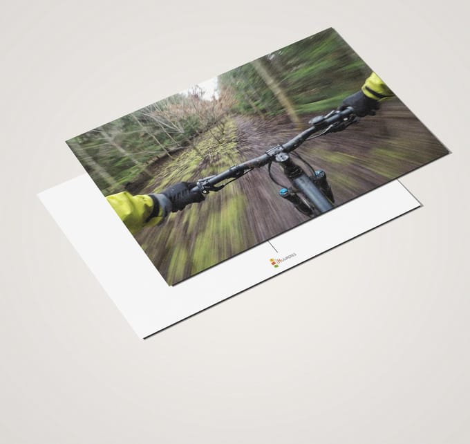 Ansichtkaartenset Mountainbike