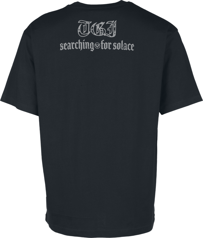 Ghost Inside, The T-shirt - Vicious Circle - Oversized - S tot L - voor Mannen - zwart
