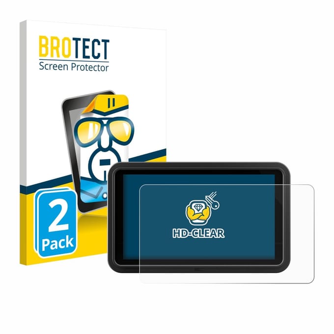 BROTECT - Screenprotector voor Atomos Shinobi Go - Folie Beschermfolie transparant 2 Stuks