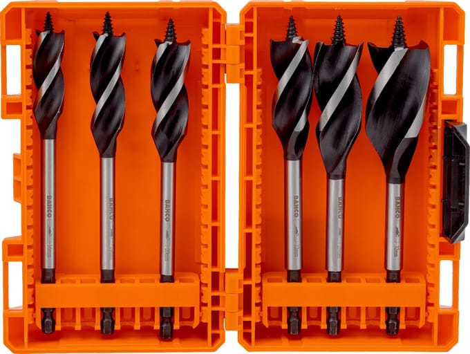 Bahco Slangeboorset Kort 6-delig - 9656-SET-6