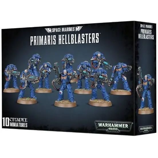 Set van 10 figuren, 150 stuks elk Games Workshop Warhammer 40k - Space Marine Primaris Hellblasters