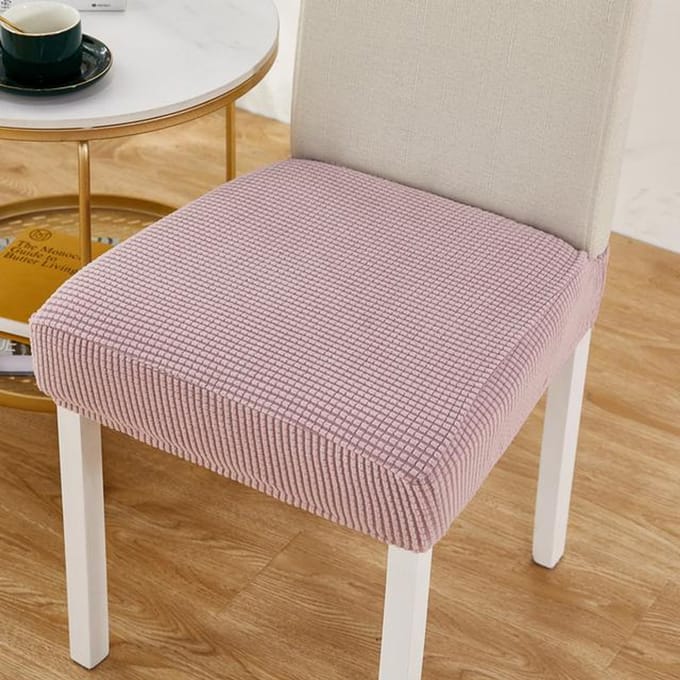 Housses De siège épaisses et solides, élastiques, pour mariage, salle à manger, bureau, Banquet, Housse De Chaise 1 piece rose