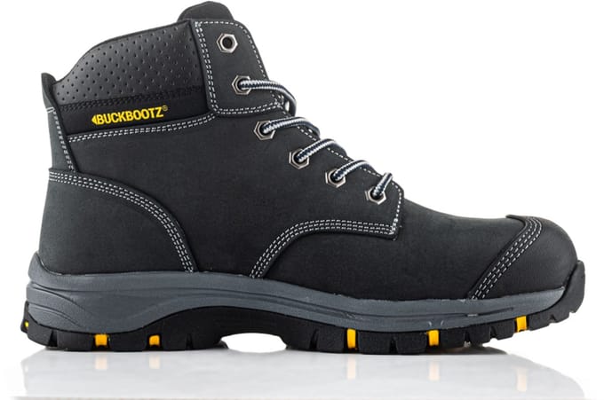 Buckbootz Wizardz WIZL1BLK S3S - Zwart - 45