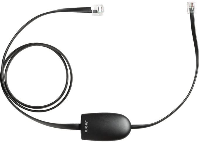 Jabra Link 14201-19 RJ 9 Male Zwart