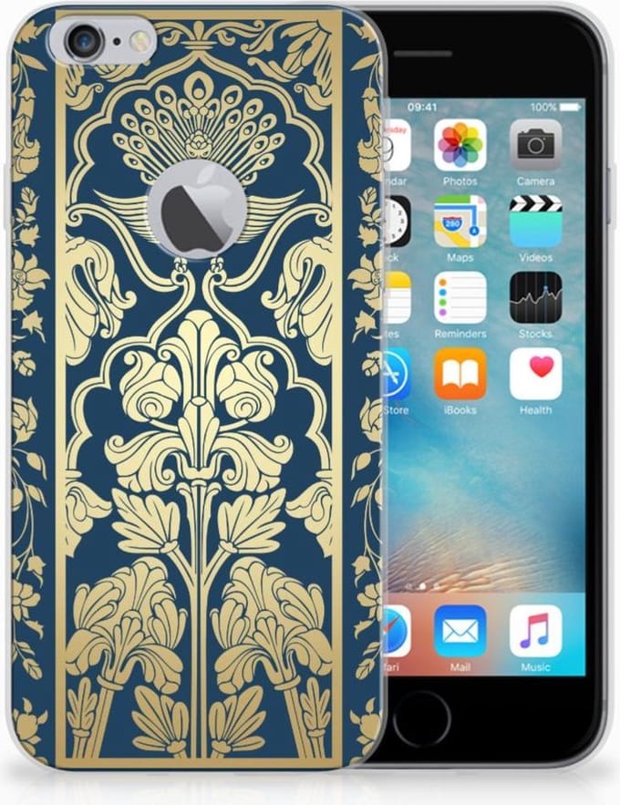 Apple iPhone 6 Plus | 6s Plus TPU Case Beige Flowers