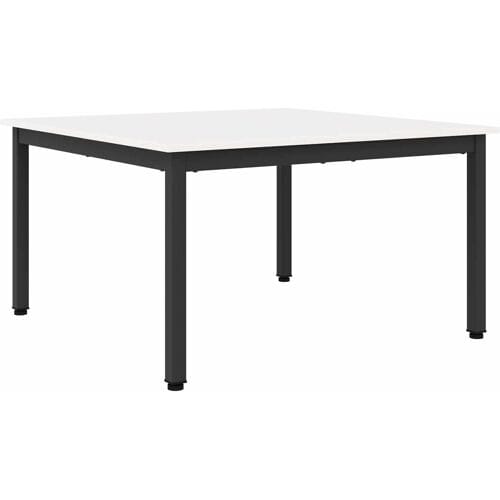 vidaXL - Salontafel - Wit - 80 - x - 80 - x - 45 - cm - Massief - grenenhout