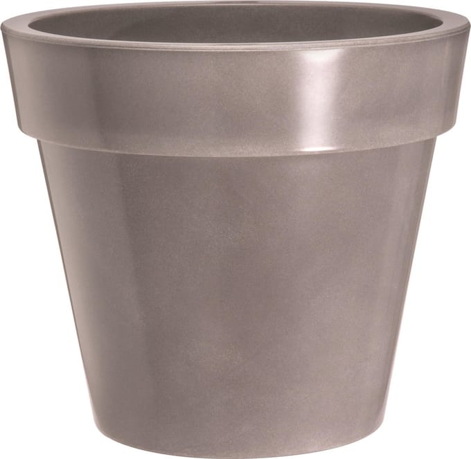 Bloempot Rond Zeus Gloss 40cm ASGRIJS Nicoli