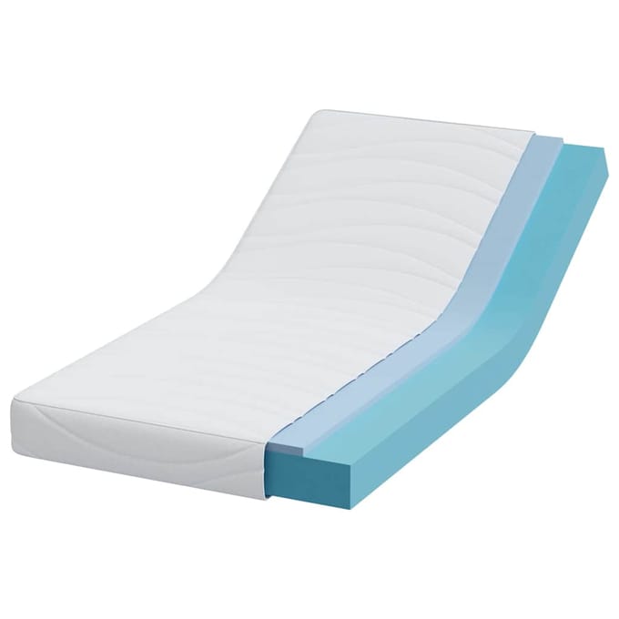 vidaXL - Matras - Medium - 80 - x - 160 - cm - Wit