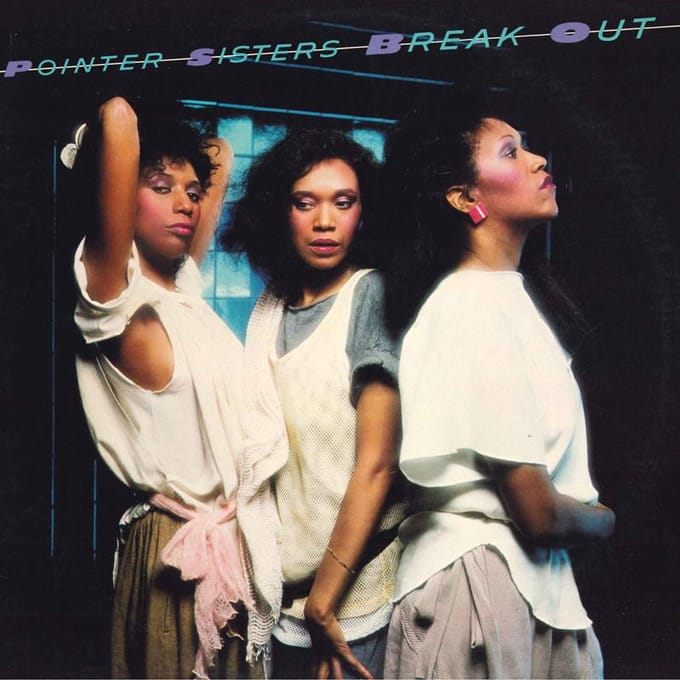 LP Plaat POINTER SISTERS Break Out BEL15410 PLANET 1983 VS SoulFunk Gebruikt brown