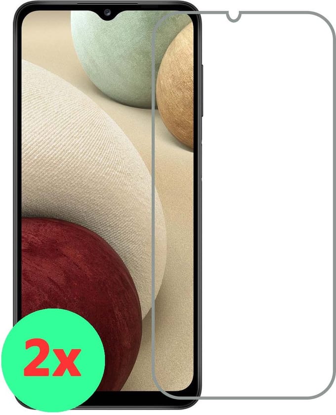 Samsung Galaxy A12 Screenprotector / Tempered Glass 2 Pack - Arara – Samsung A12 screenprotector - glas screenprotector Samsung Galaxy A12