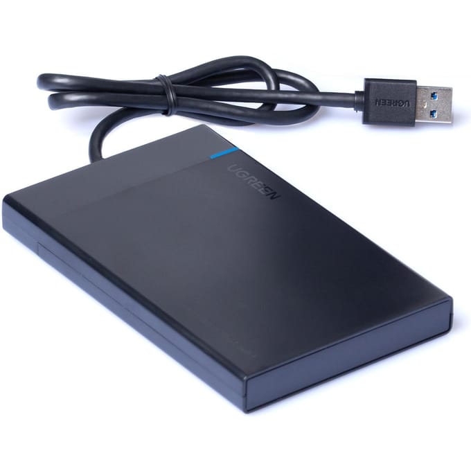 UGREEN - Externe Harde schijf behuizing voor 2'5" SATA HDD/SSD - USB3.0 - Zwart